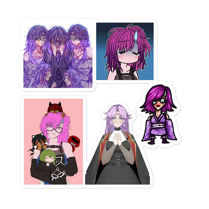 Die-cut stickers product image (2)