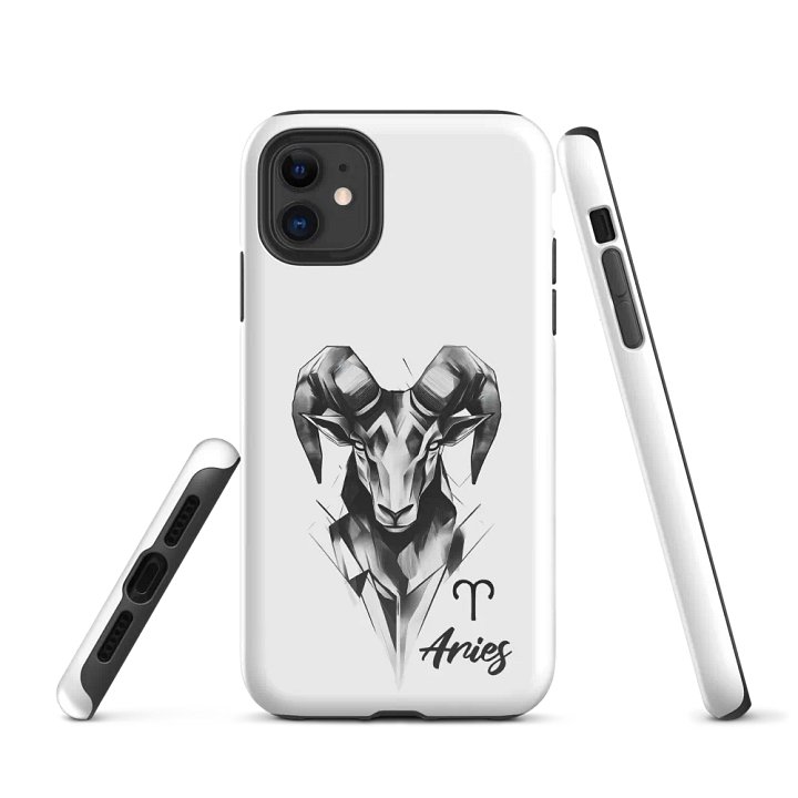 Aries iPhone Tough Case - Bold Design for Fearless Leaders product image (1)