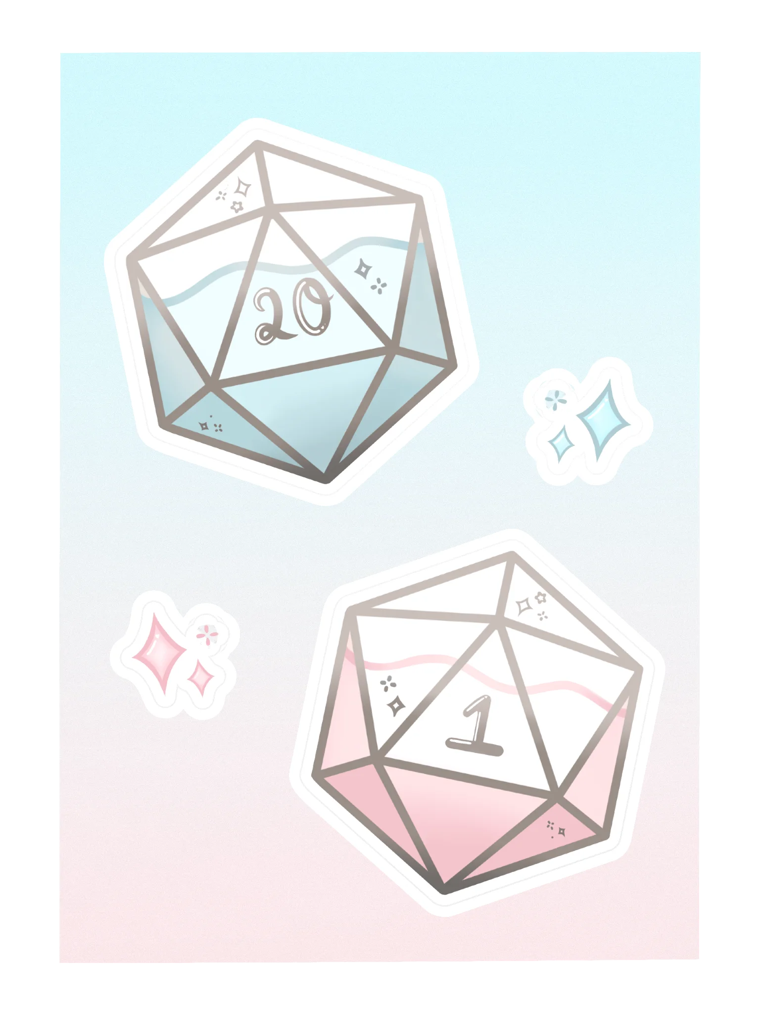 D20 Dreams Sticker Sheet product image (3)