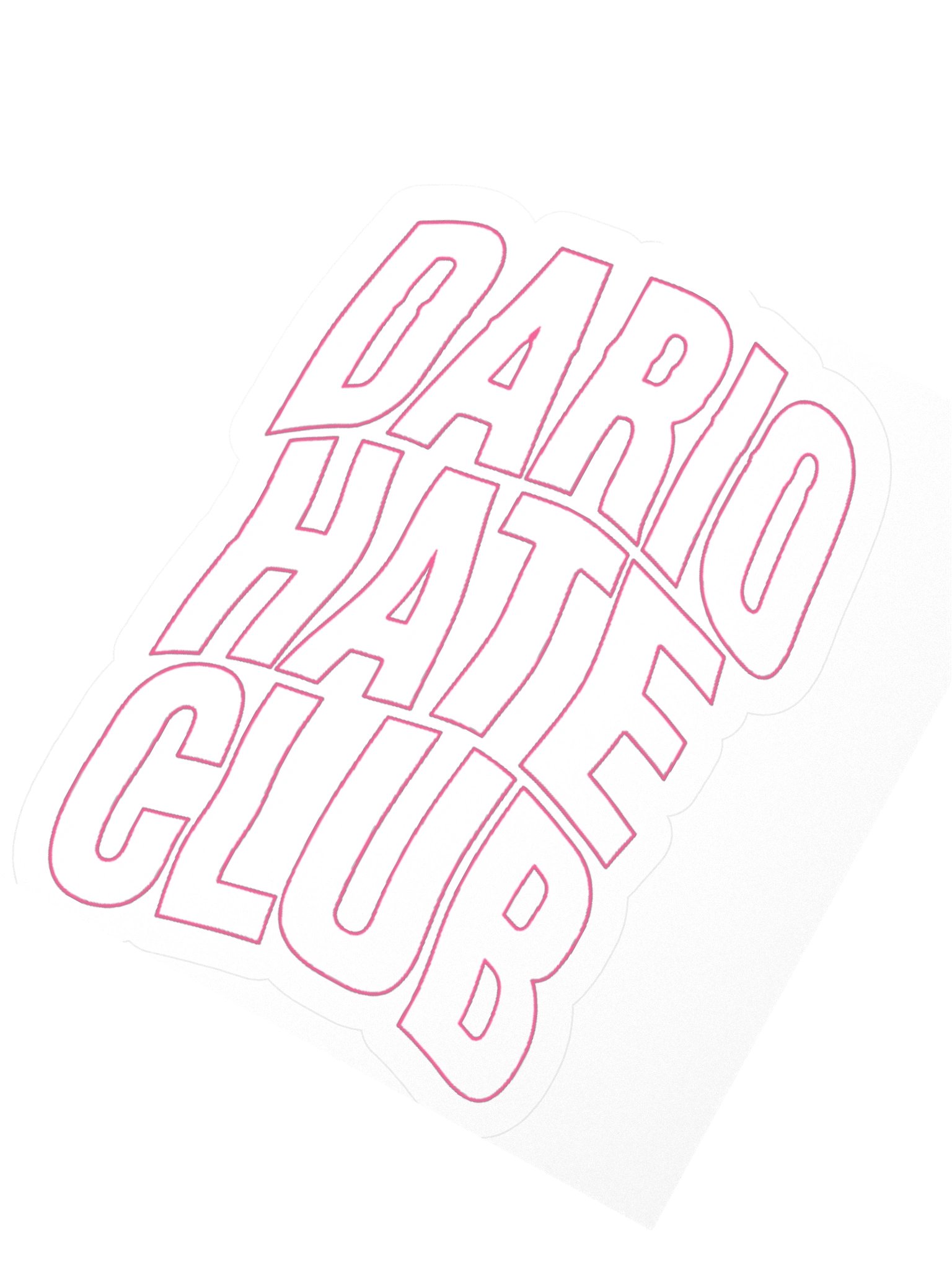 Dario Hate Club Sticker product image (5)