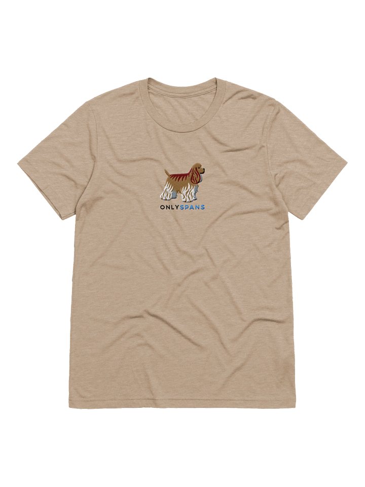 Only Spans T-Shirt(Embroidered) of an American Cocker Spaniel(Fawn) product image (61)