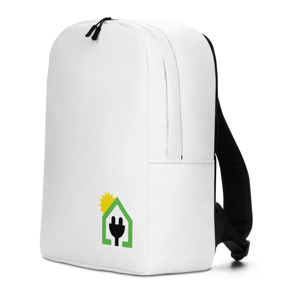 Plug It In Solar High-Quality Minimalist Backpack product image (2)