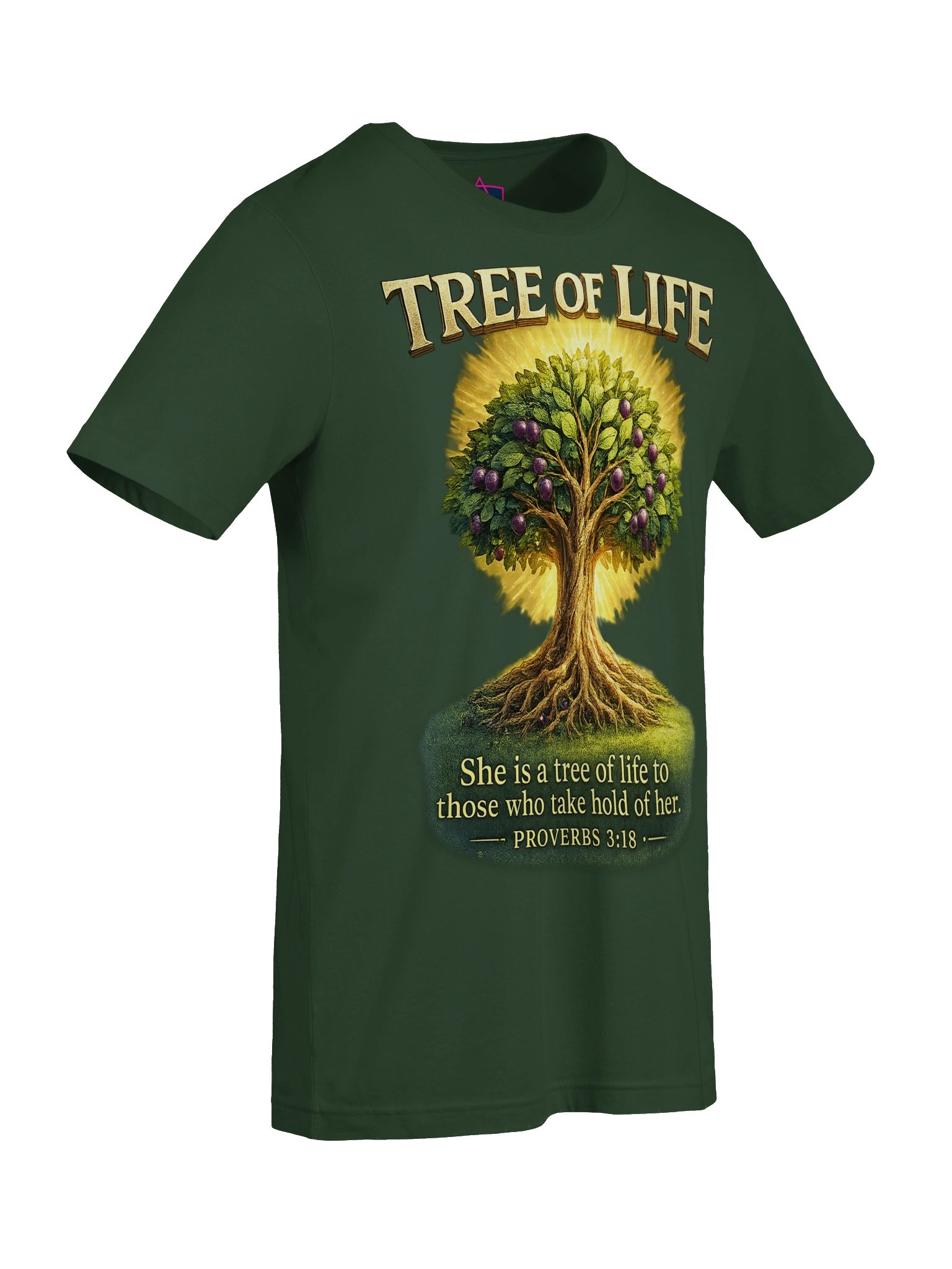 Tree of Life – Unisex Men’s and Women’s Christian Faith Classic Tee product image (18)