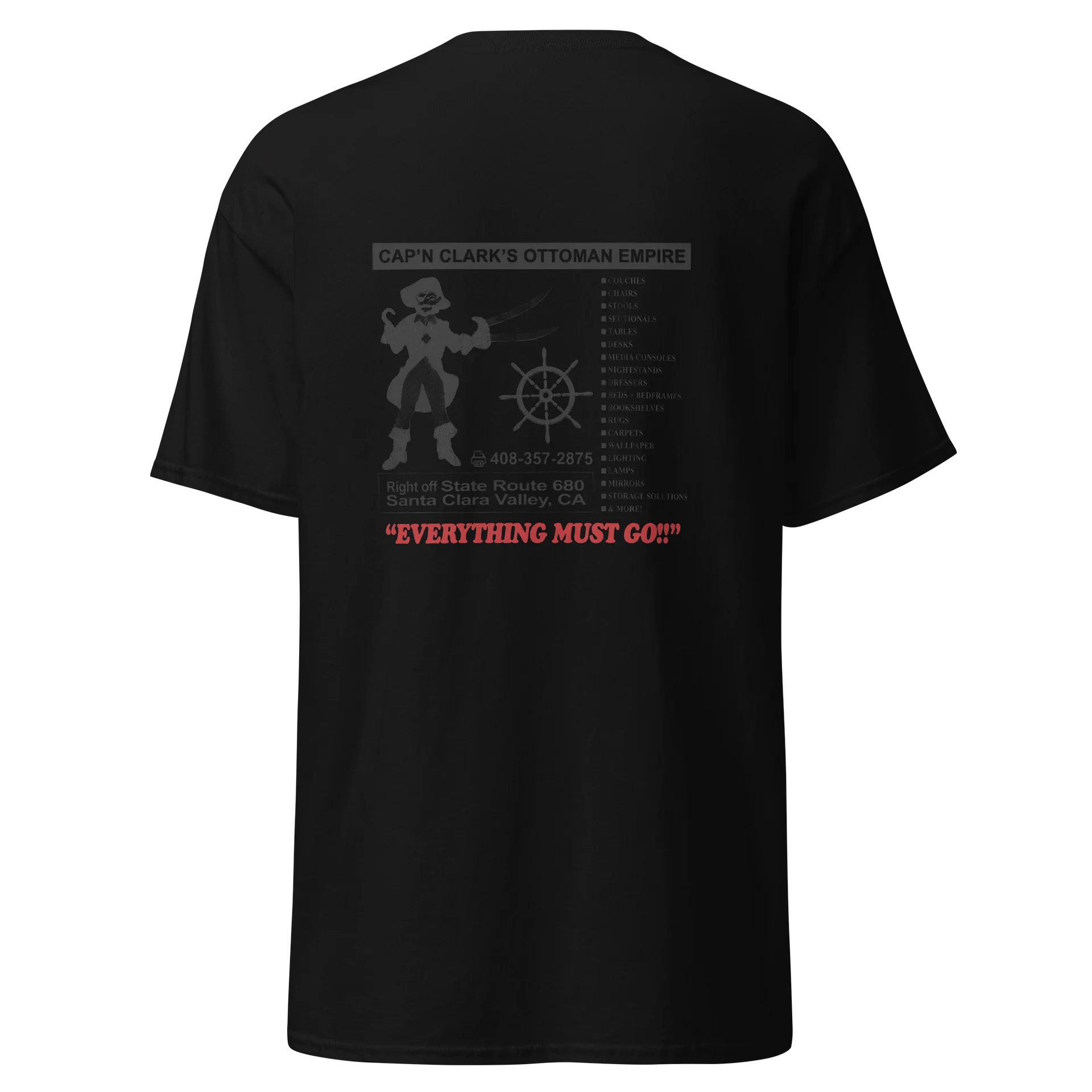 Cap’n Clark Ottoman Empire Shirt – Vintage History Graphic Tee product image (6)