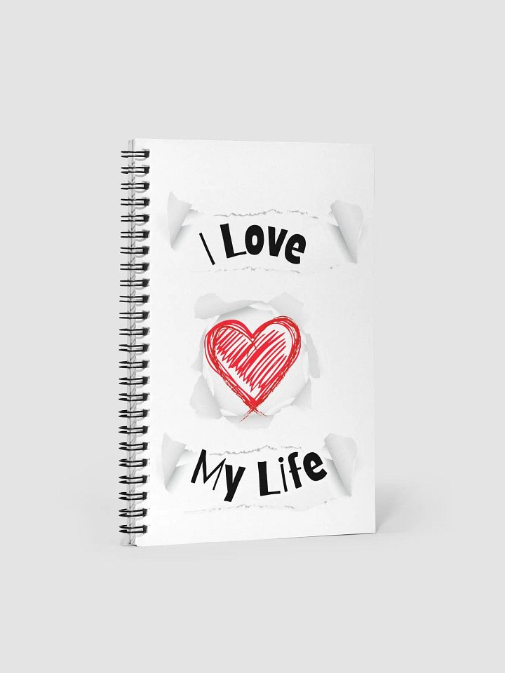 I Love My Life Spiral Journal product image (1)