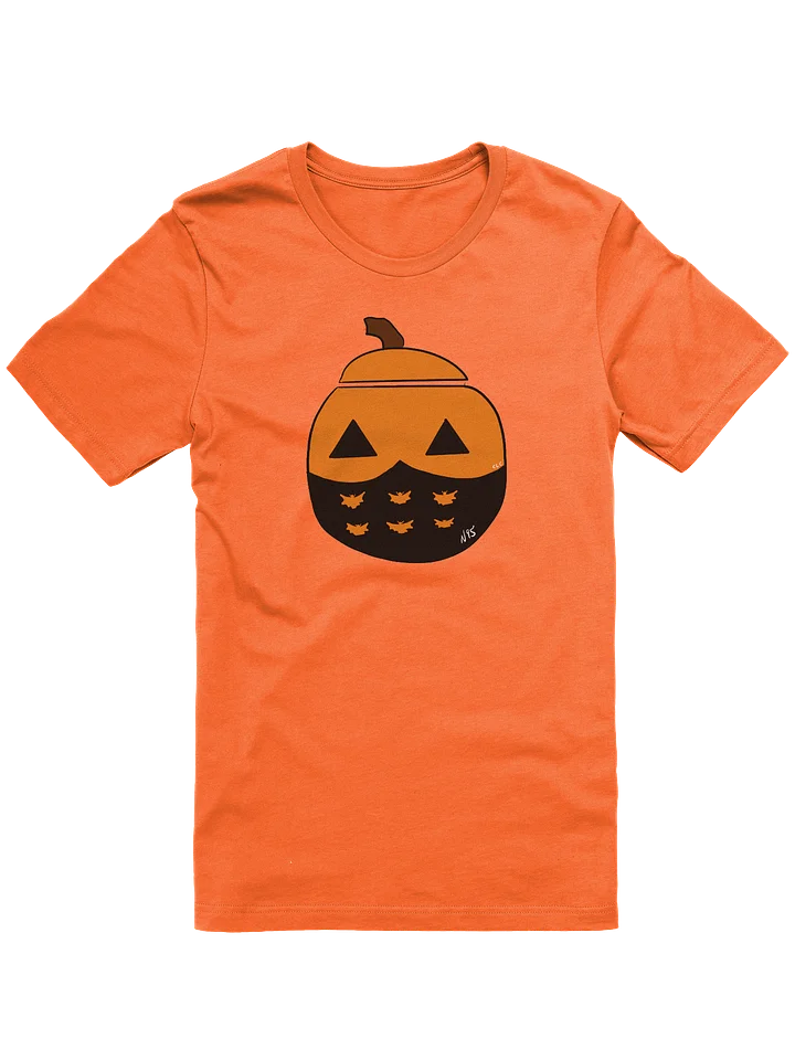 Mask-O-Lantern tee (black mask) product image (1)