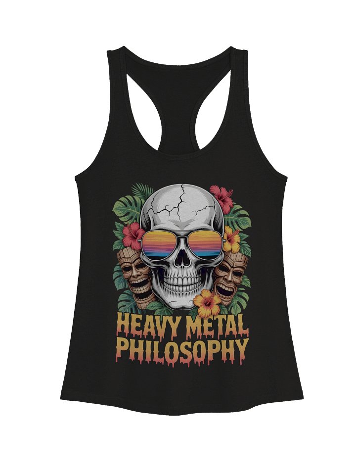 Heavy Metal Island Women's Racer Back Tank product image (2)