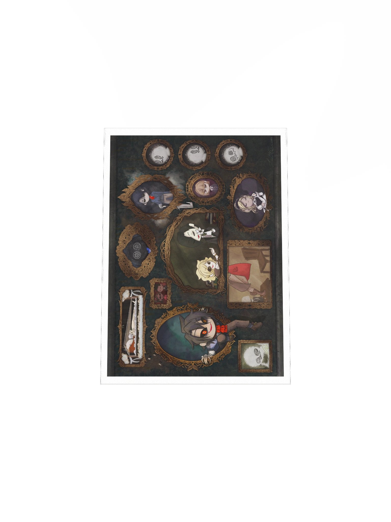 Haunted Portrait Gallery Print product image (5)