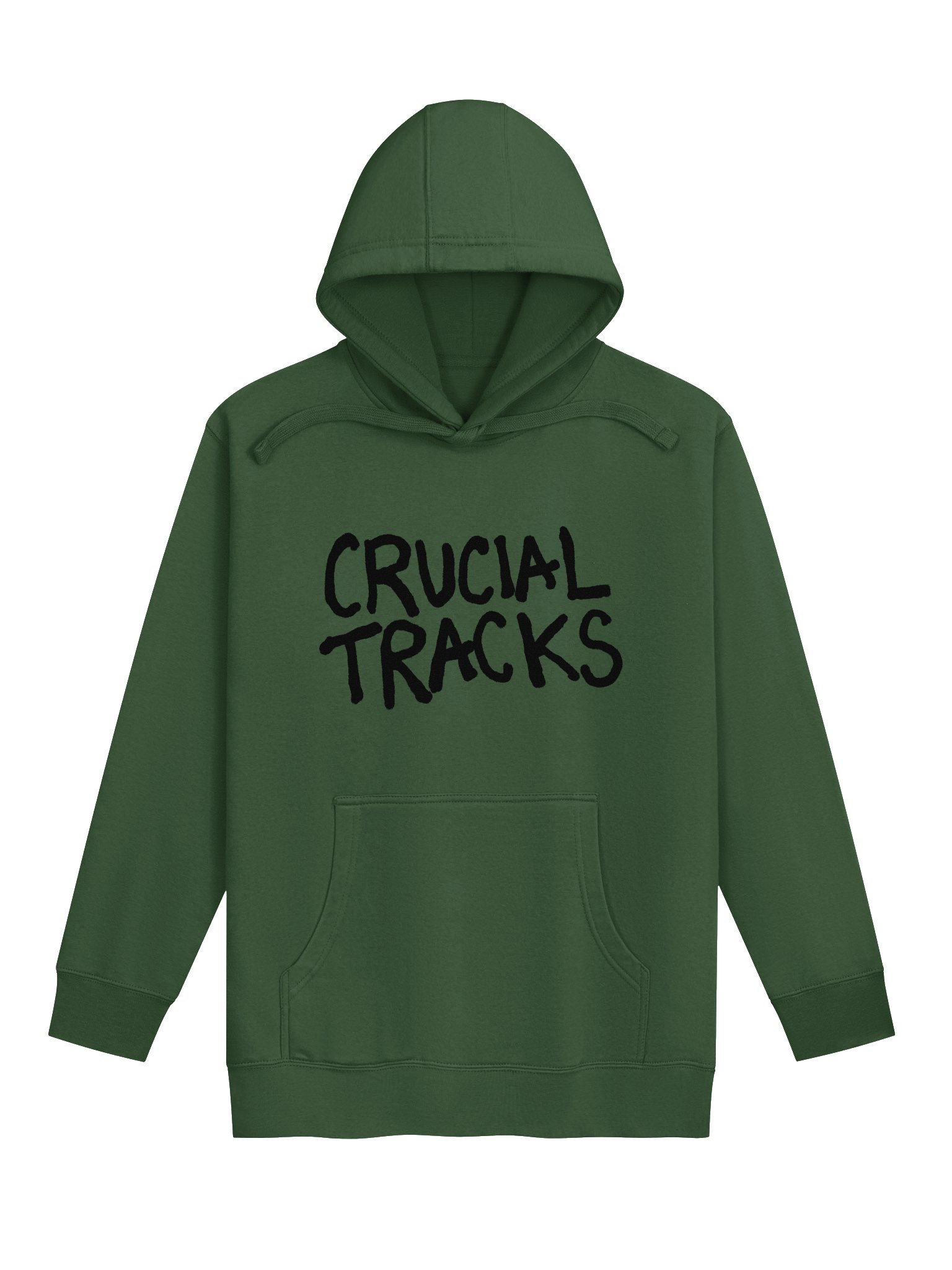 Crucial Tracks - "crucial threat" text logo homage product image (5)