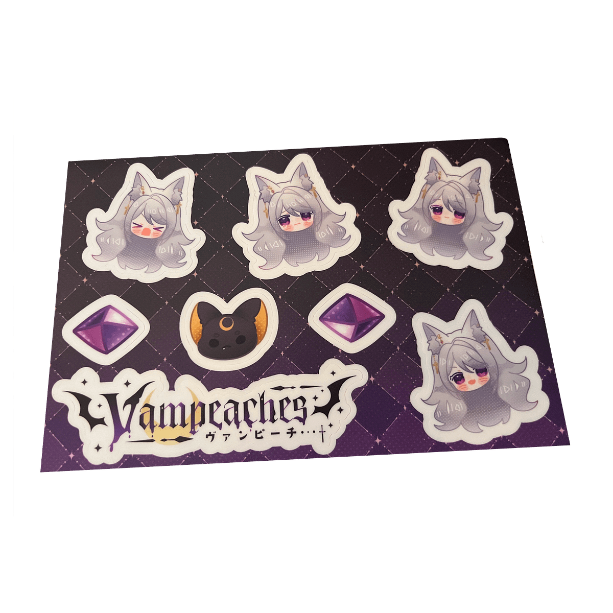 [Vampeaches Debut] Sticker Sheet | RaechitMerch