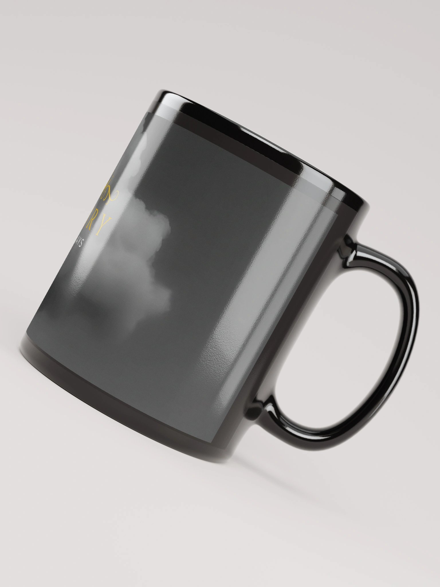 Regal Clouds Black Glossy Mug product image (4)