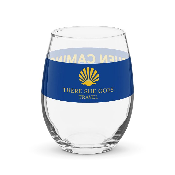 Buen Camino Francés - Stemless Wine Glass product image (2)