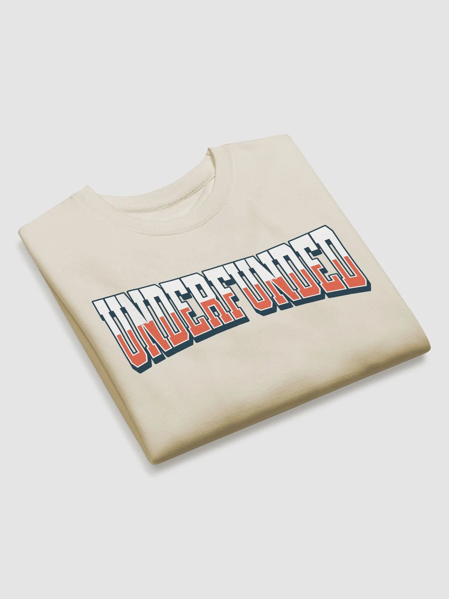 Underfunded - Funny Lifestyle Gift Sweatshirt product image (3)