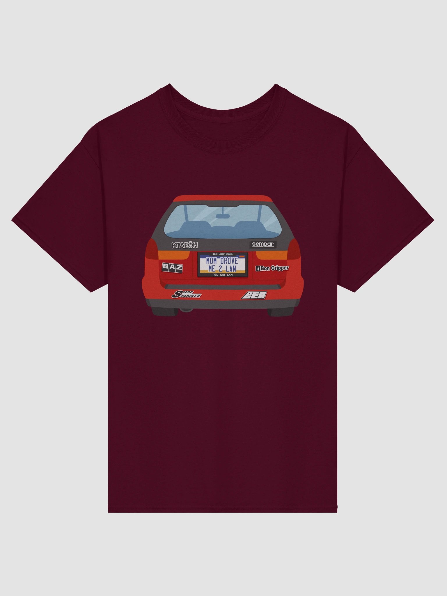 Mom drove me 2 LAN shirt product image (4)