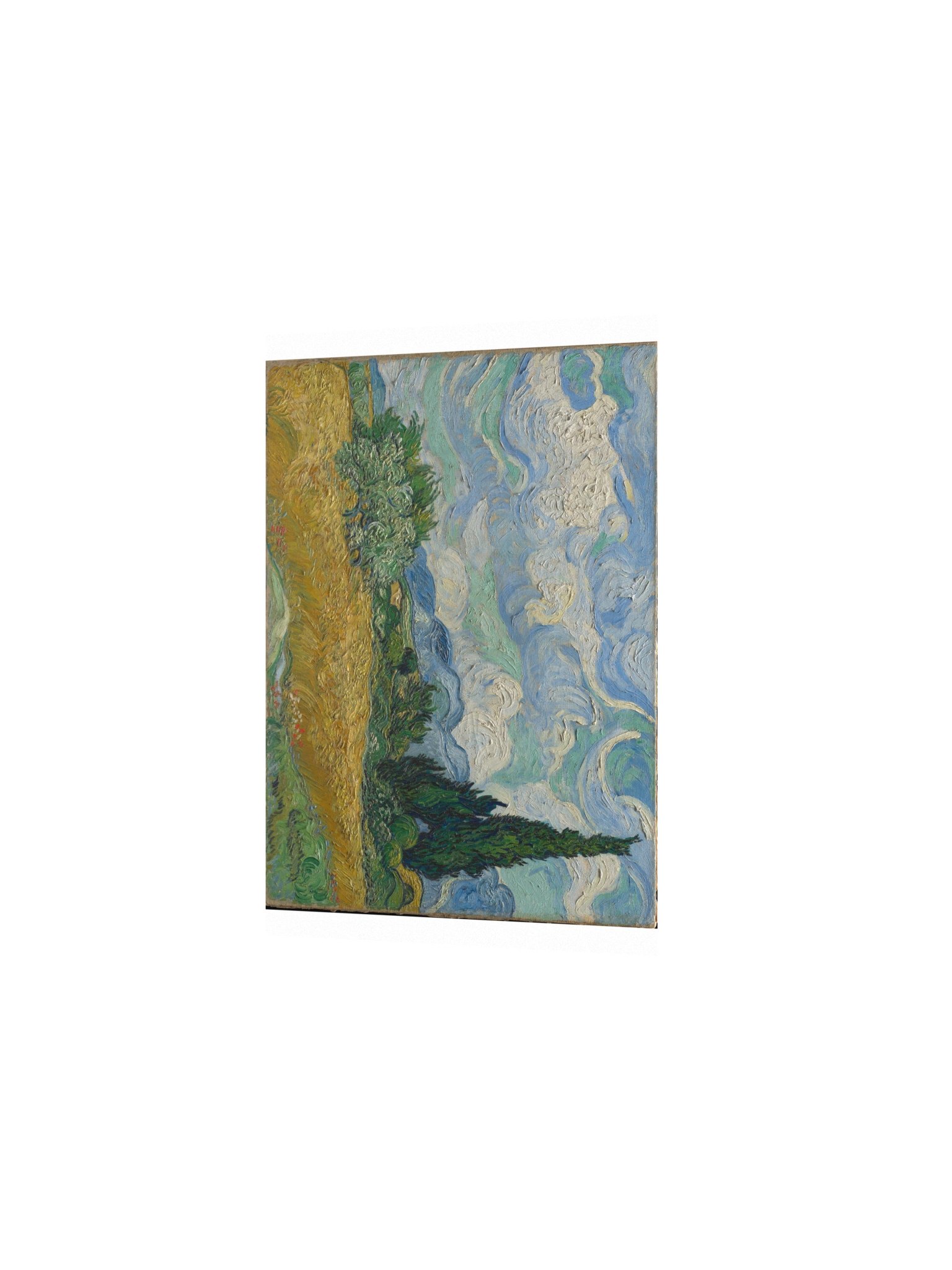 Van Gogh, Wheat Field with Cypresses — Fine-Art Poster product image (6)