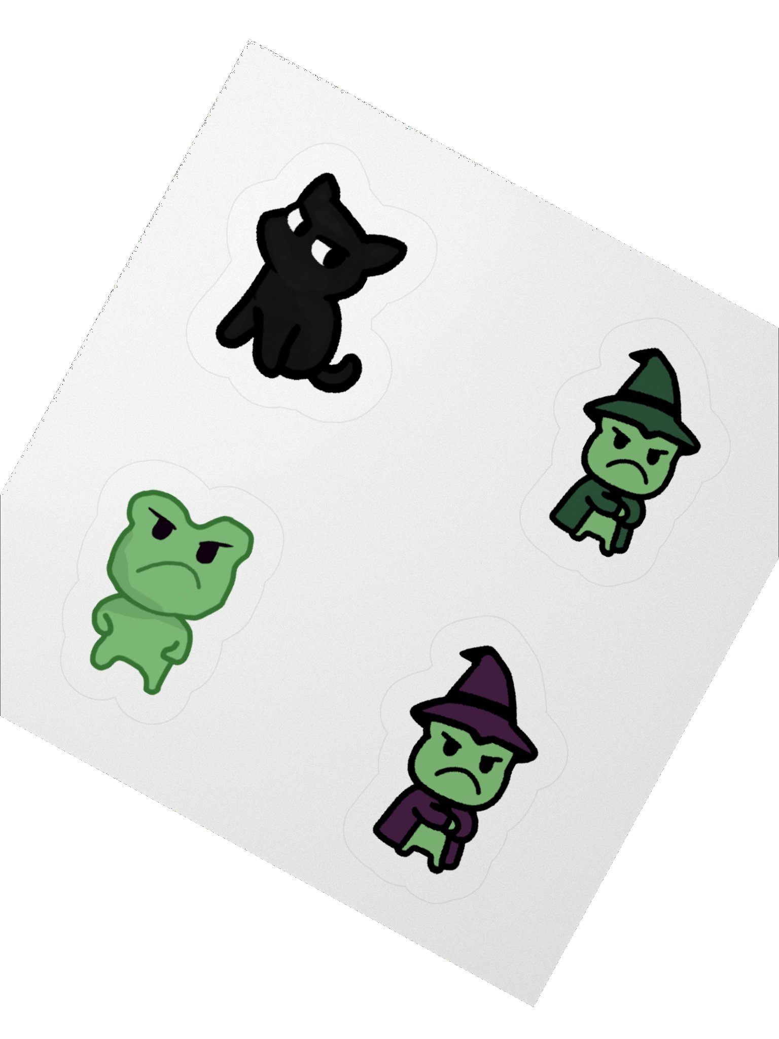 Witchy Phrog Sticker Set product image (4)