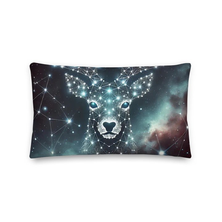 Starlit Reindeer Pillow - Winter 2024 product image (1)