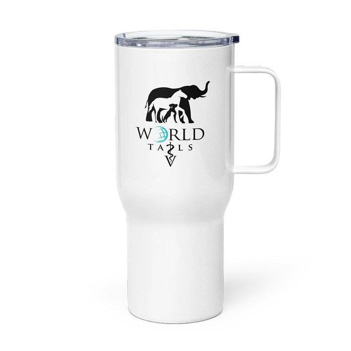 Logo Travel Mug with Handle product image (1)