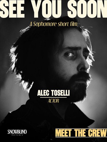 Meet The Crew!

Our ”VOLITION” - Alec Toselli
@alectoselli

Alec’s Song choice (Ingenue - Atoms for Peace)