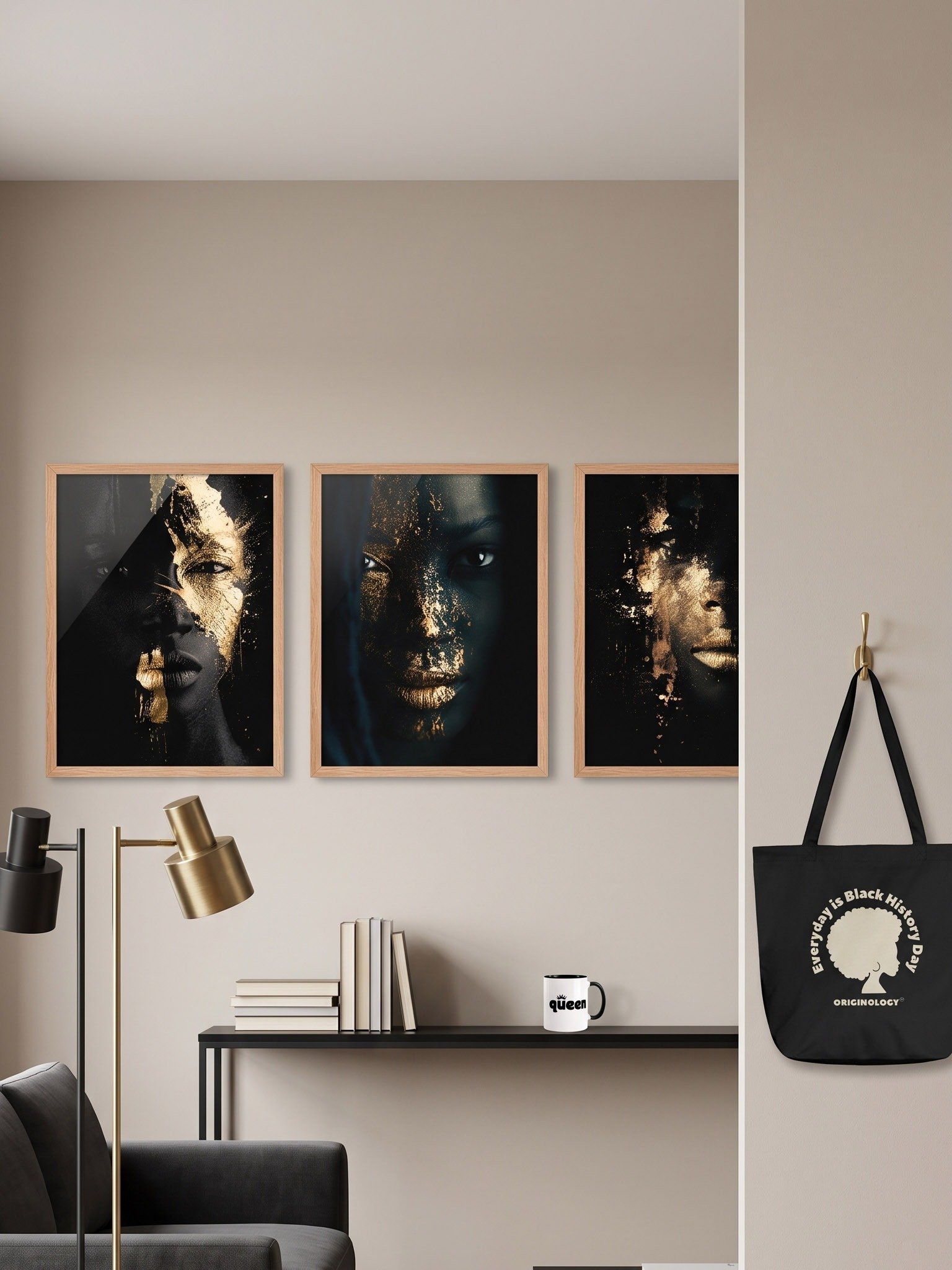 Relic · Gilded No. 3 | Framed Art Print | Originology | Black History X product image (4)
