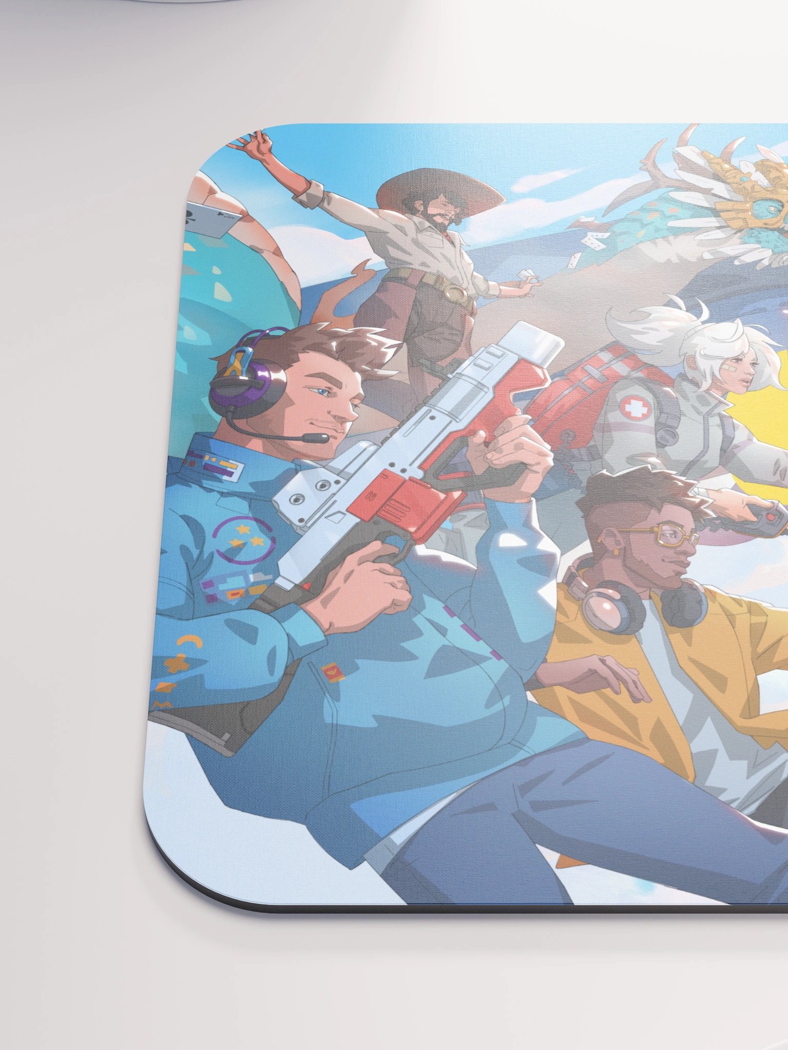 Q-UP Heroes Mousepad product image (6)