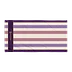 Solace Signature Purple Stripe Bath Towel