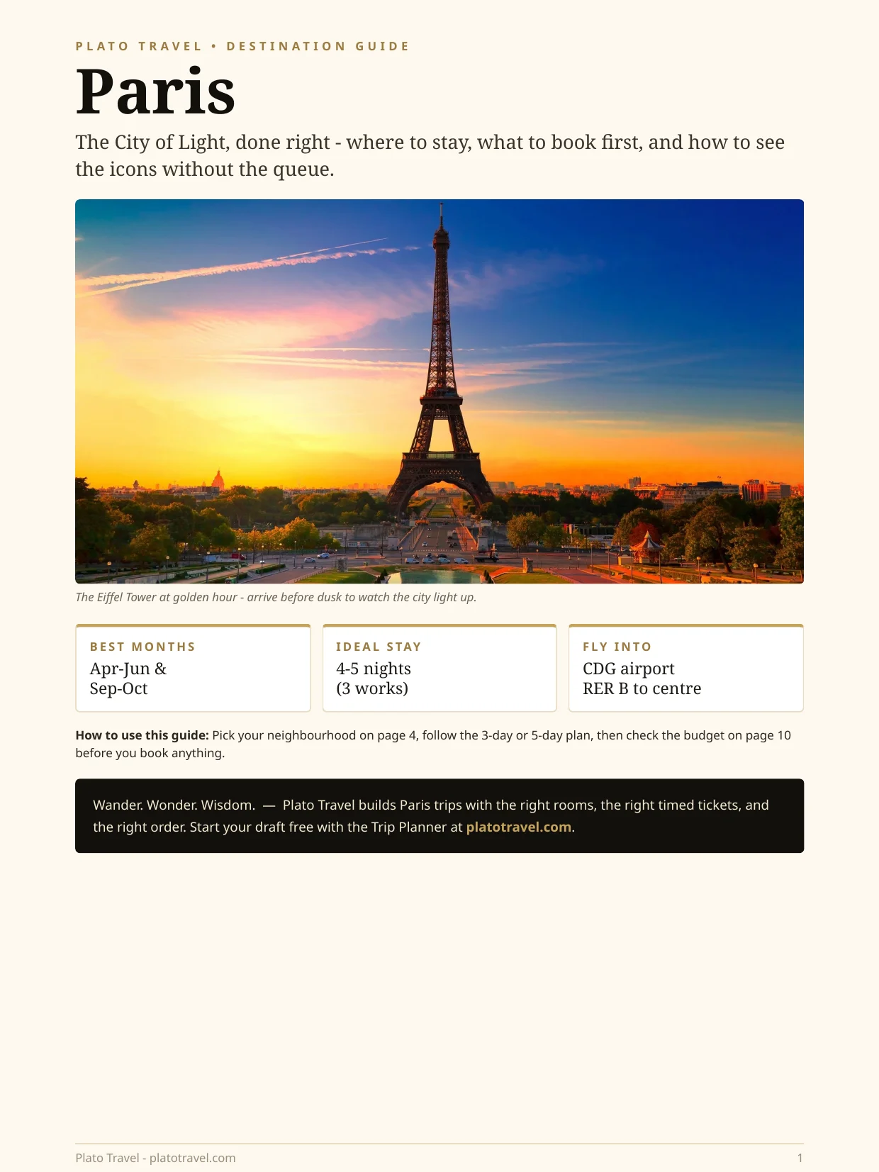 Paris Travel Guide product image (1)