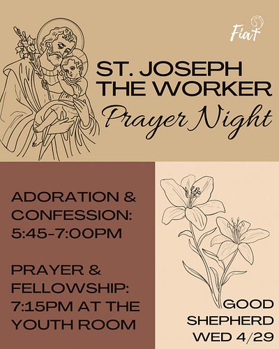 St. Joseph, pray for us 🙏🏼