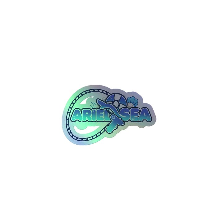 Holographic Sticker (ArielOTSea Logo) product image (1)