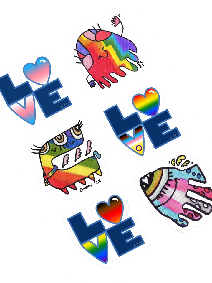 Pride Sticker Sheet product image (1)