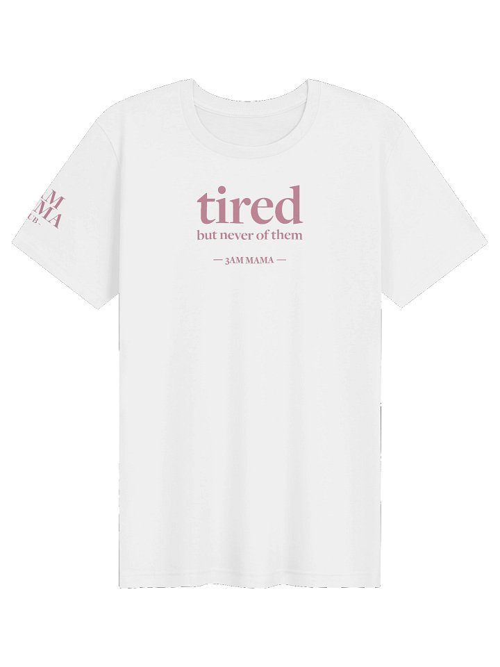Tired Tee - White product image (1)
