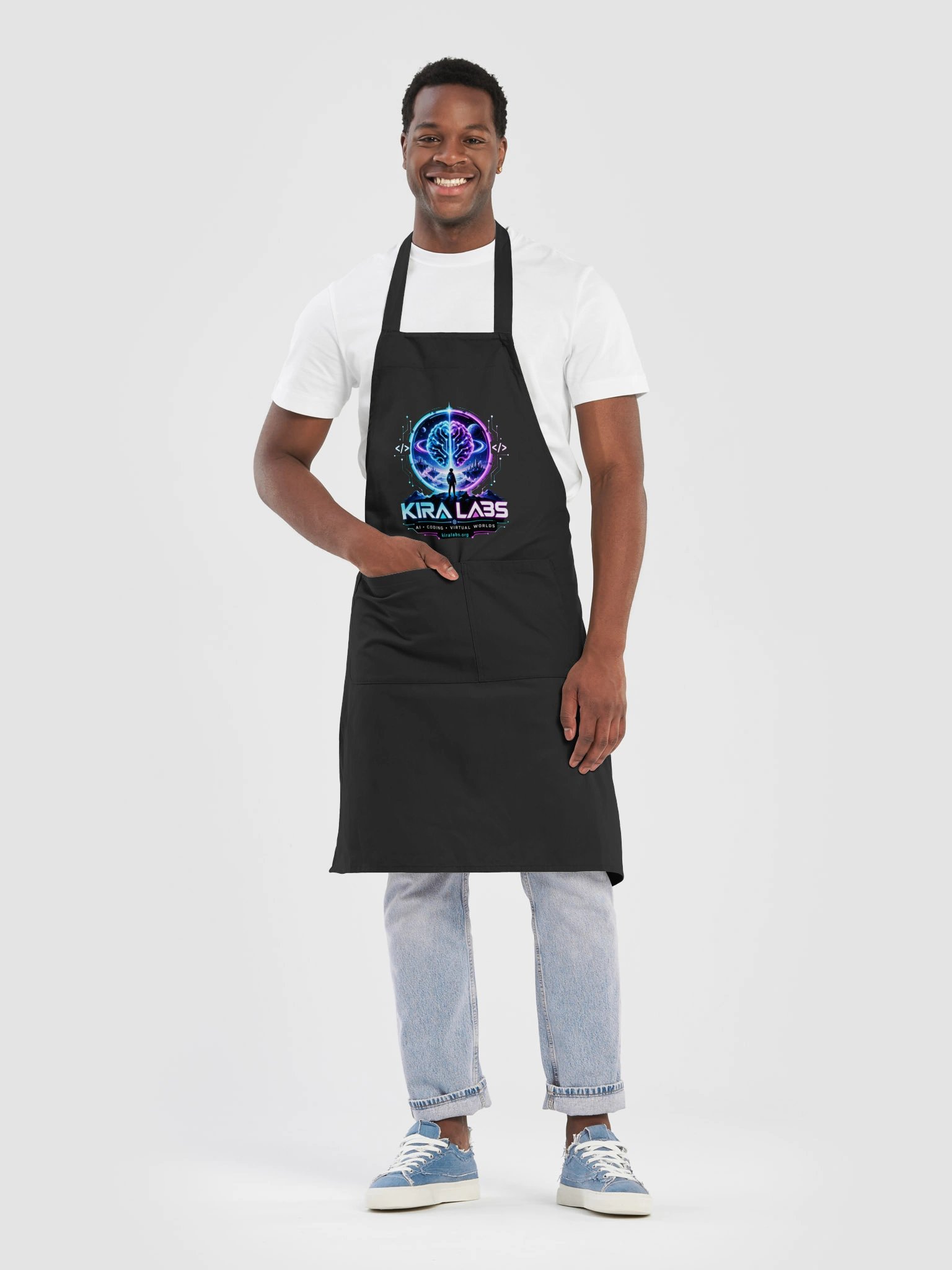 Kira Labs AI Coding Virtual Worlds Apron product image (1)