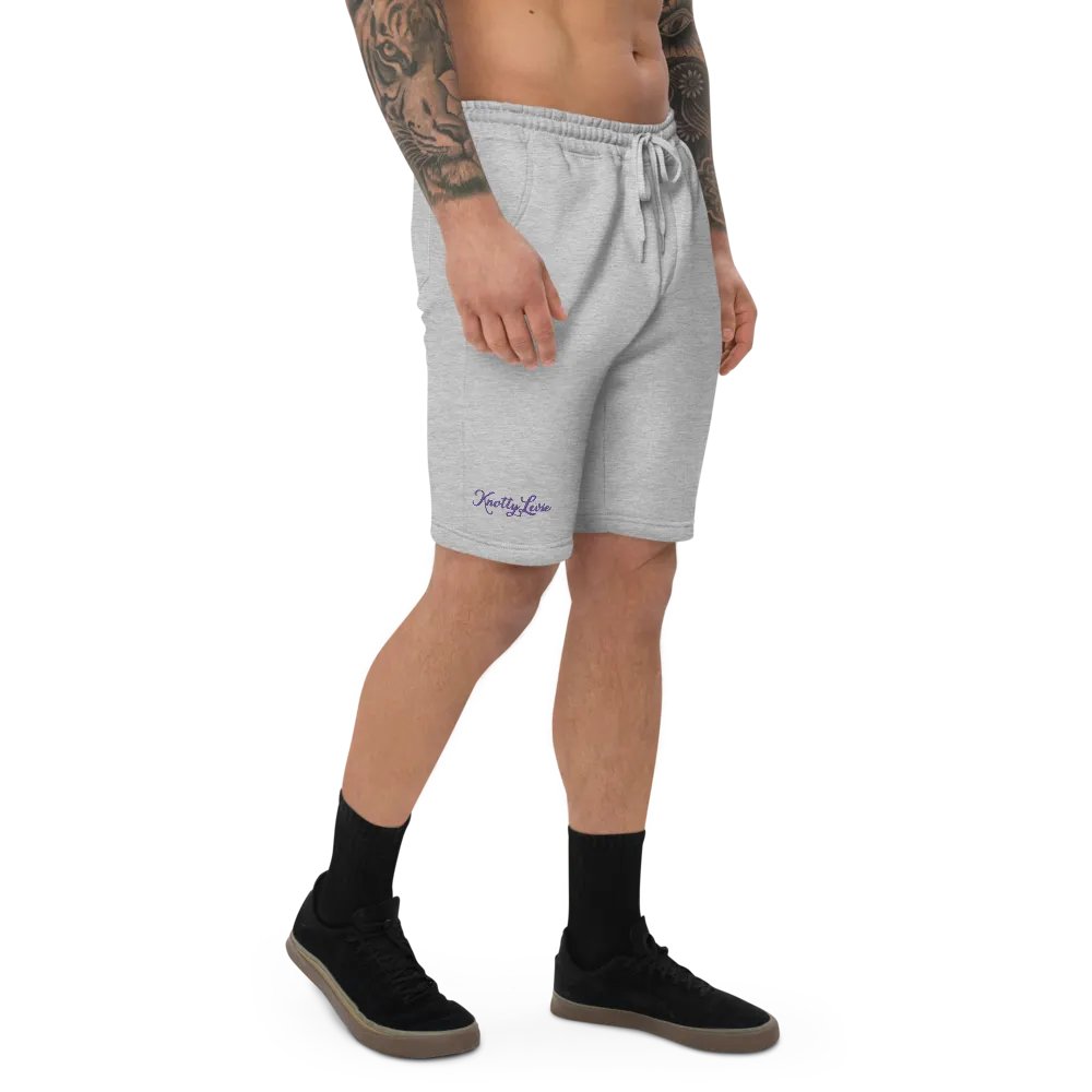 Knotty Levie embroidered Fleece Shorts product image (24)