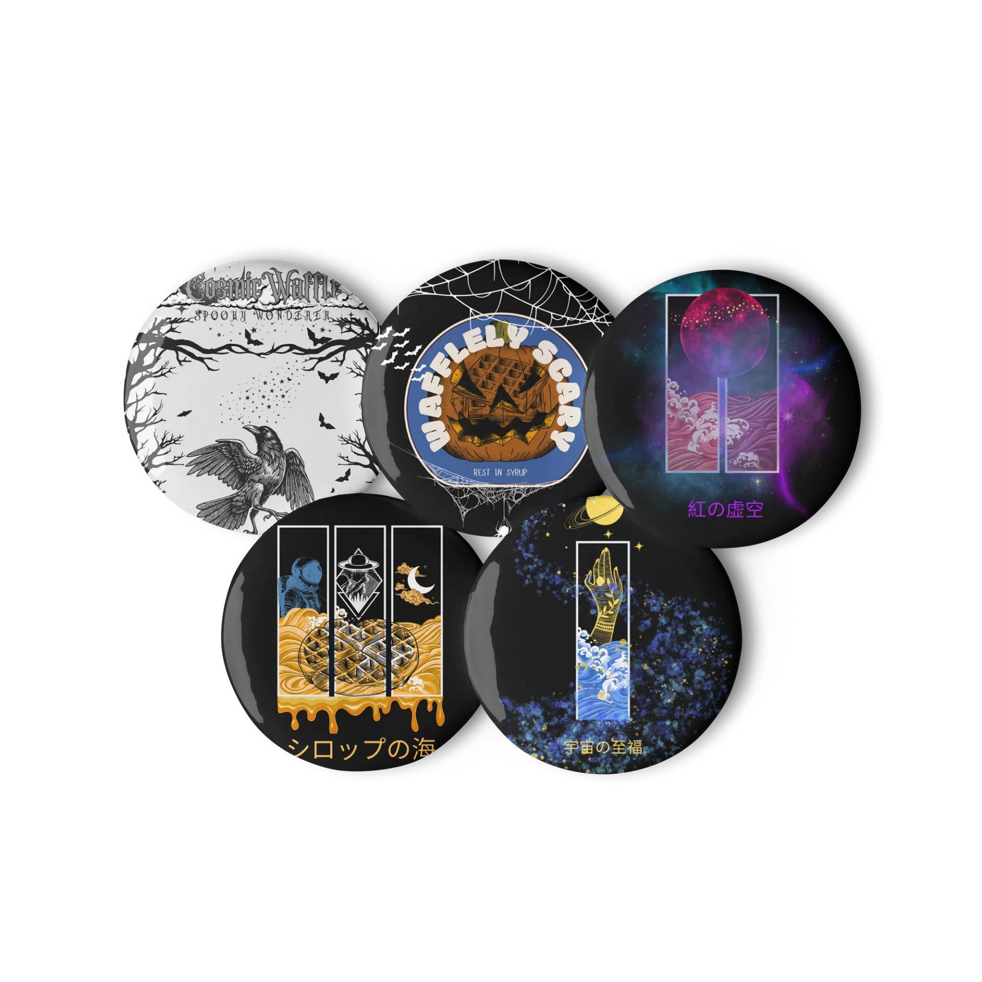 Spooky Celestial Pin Set product image (2)