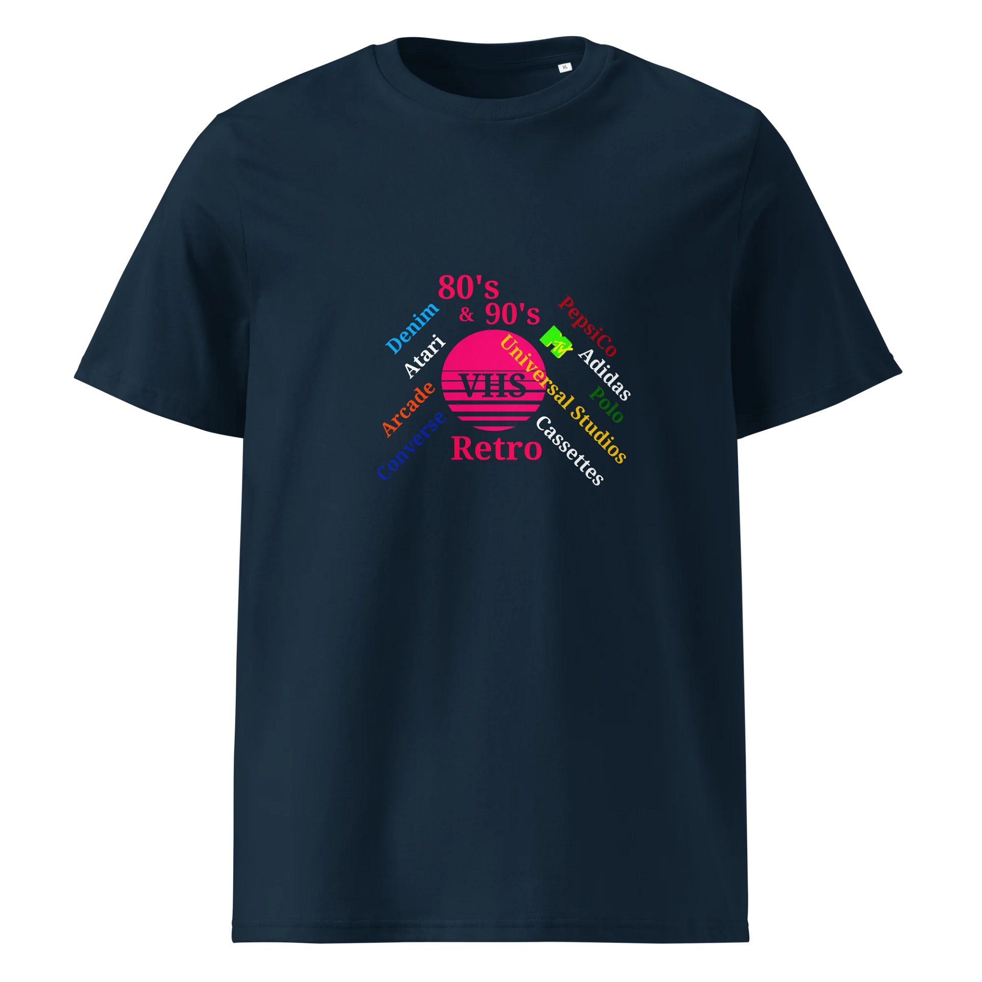 Retro VHS Universal Organic Tee product image (1)