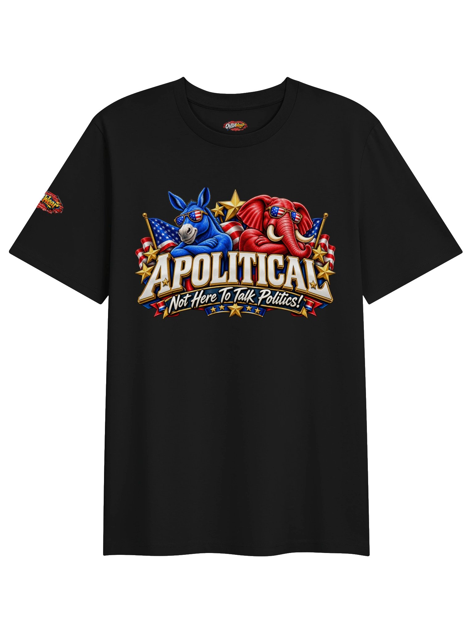 "APOLITICAL" Unisex T-shirt product image (1)