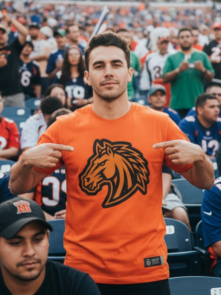 Mile High Muscle | Denver | Football | Home Locker Tee product image (1)