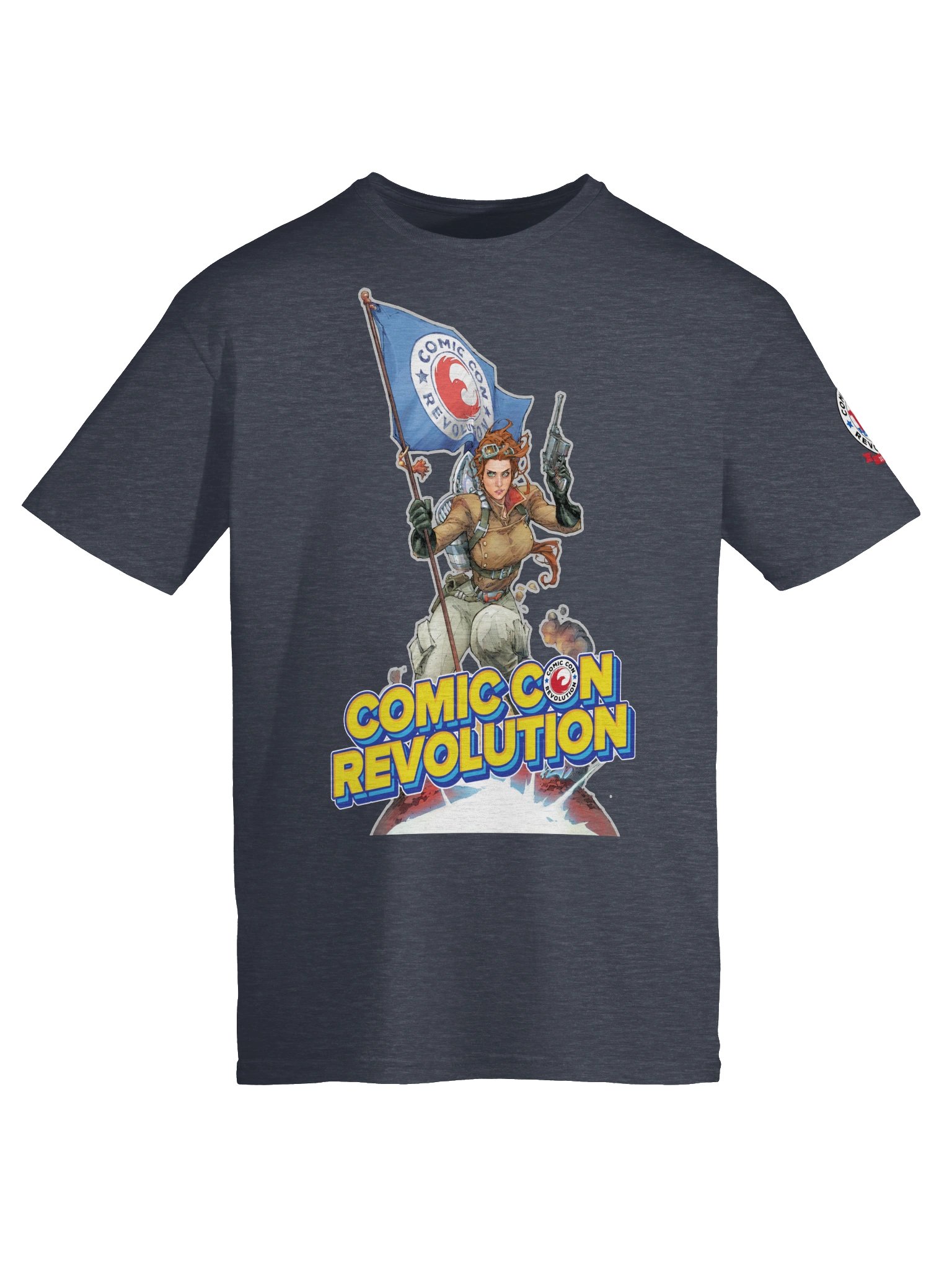 Comic Con Revolution 10th Anniversary Jetpack Jules 2023 Reissue Tee product image (65)