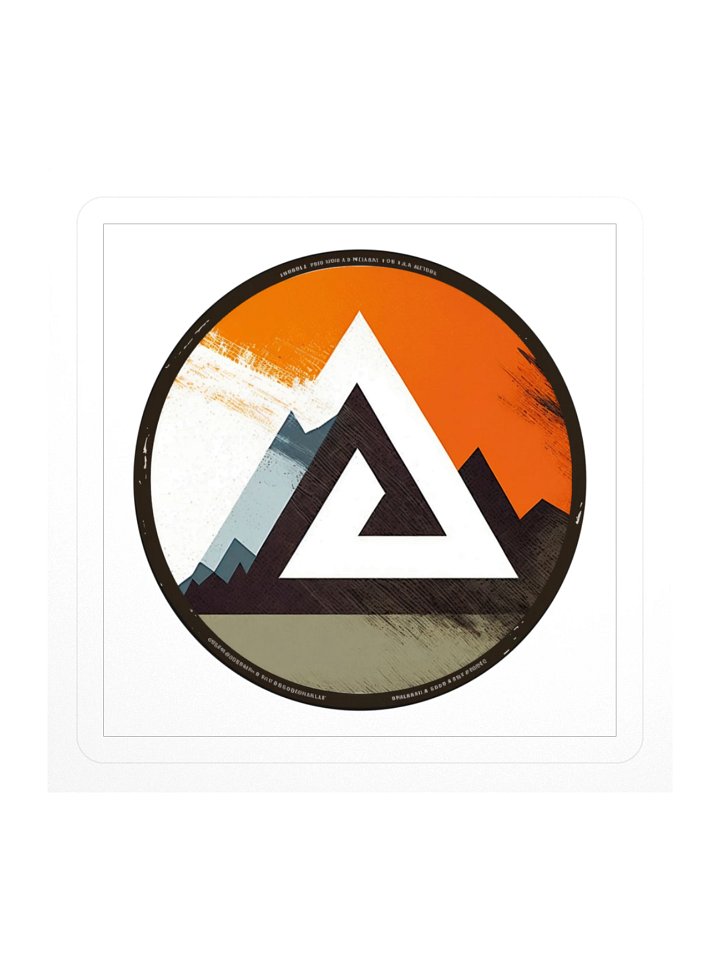 Mile High Logo Sticker product image (1)