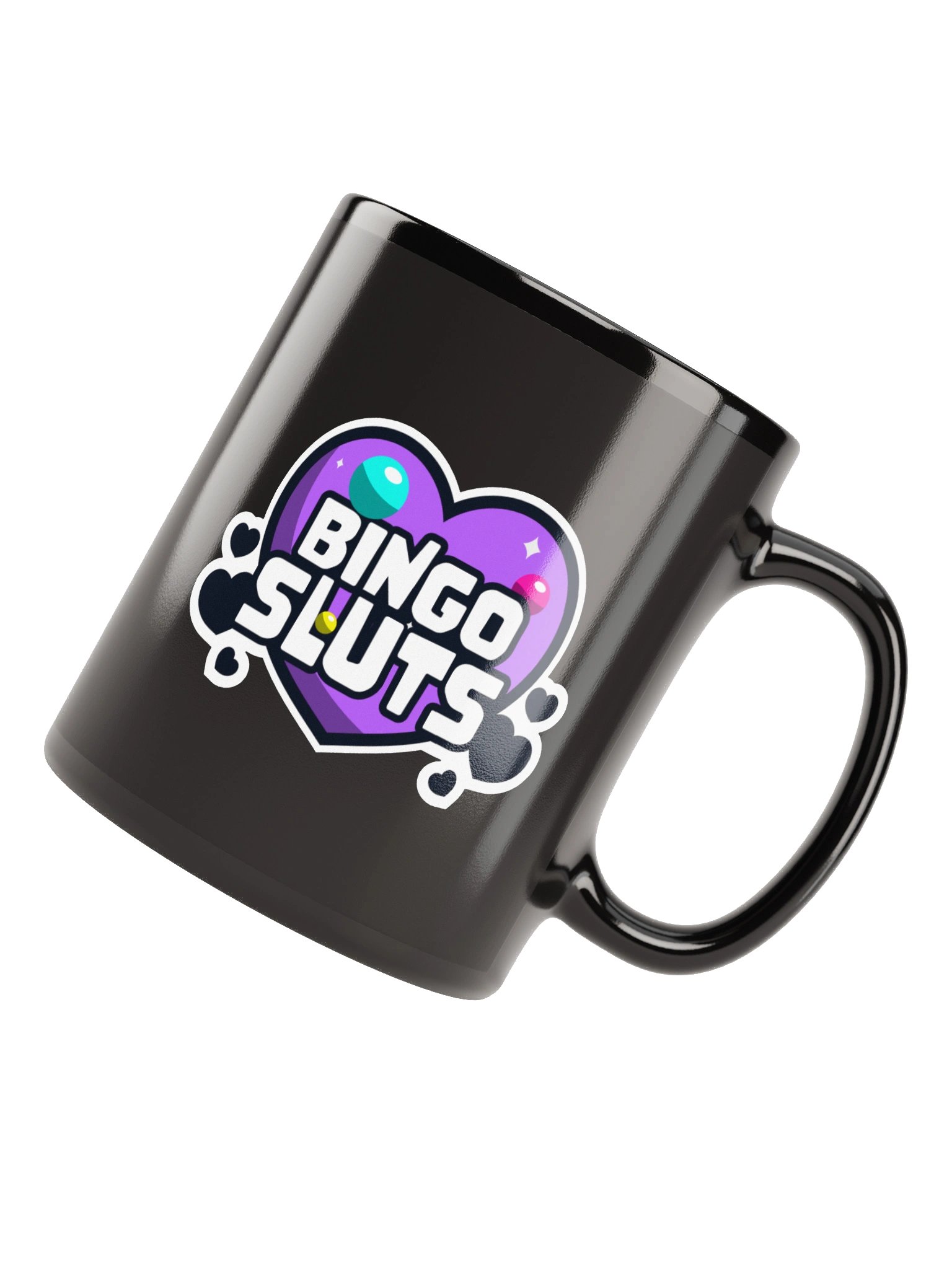 BINGO SLUTS BLACK COFFEE MUG product image (12)