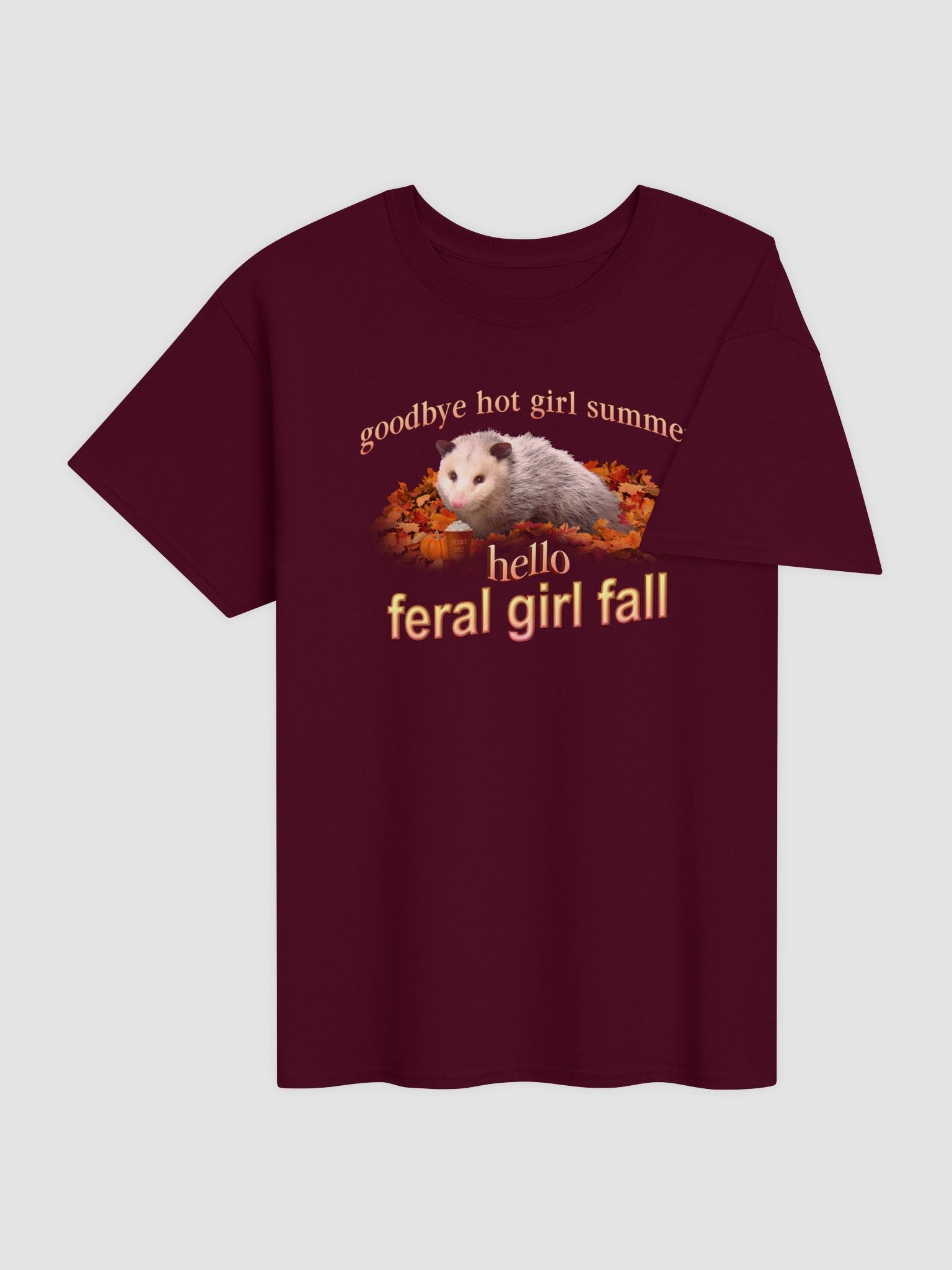 Feral Girl Fall T-shirt product image (12)