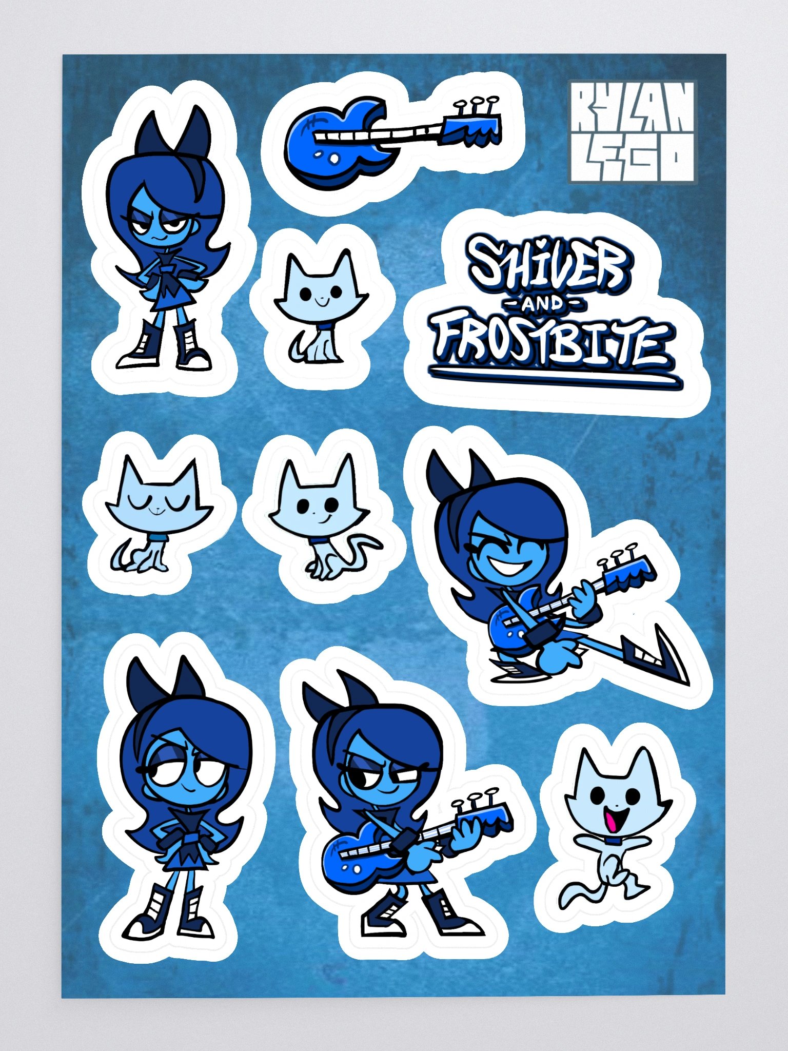 Shiver and Frostbite Sticker Sheet product image (1)