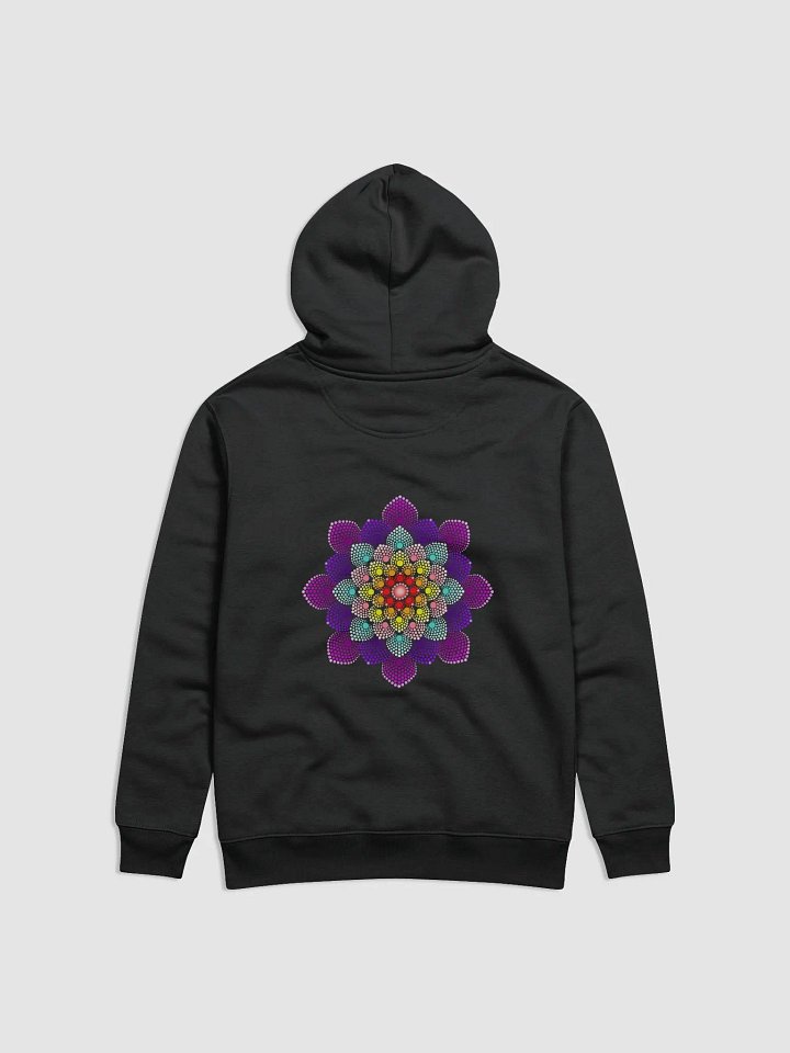 Colorful Dot Mandala Unisex Eco Hoodie product image (2)