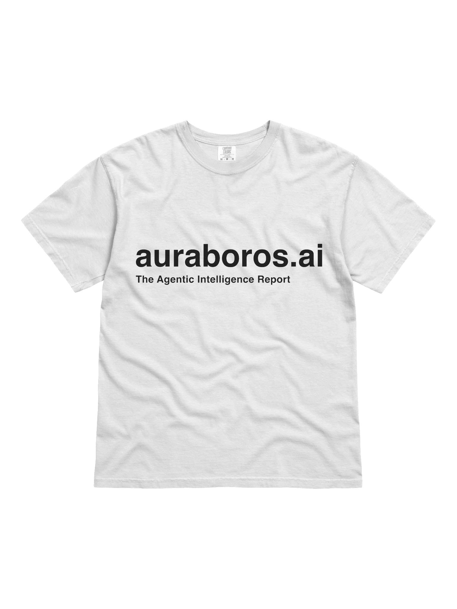 auraboros.ai Classic White T-Shirt product image (1)
