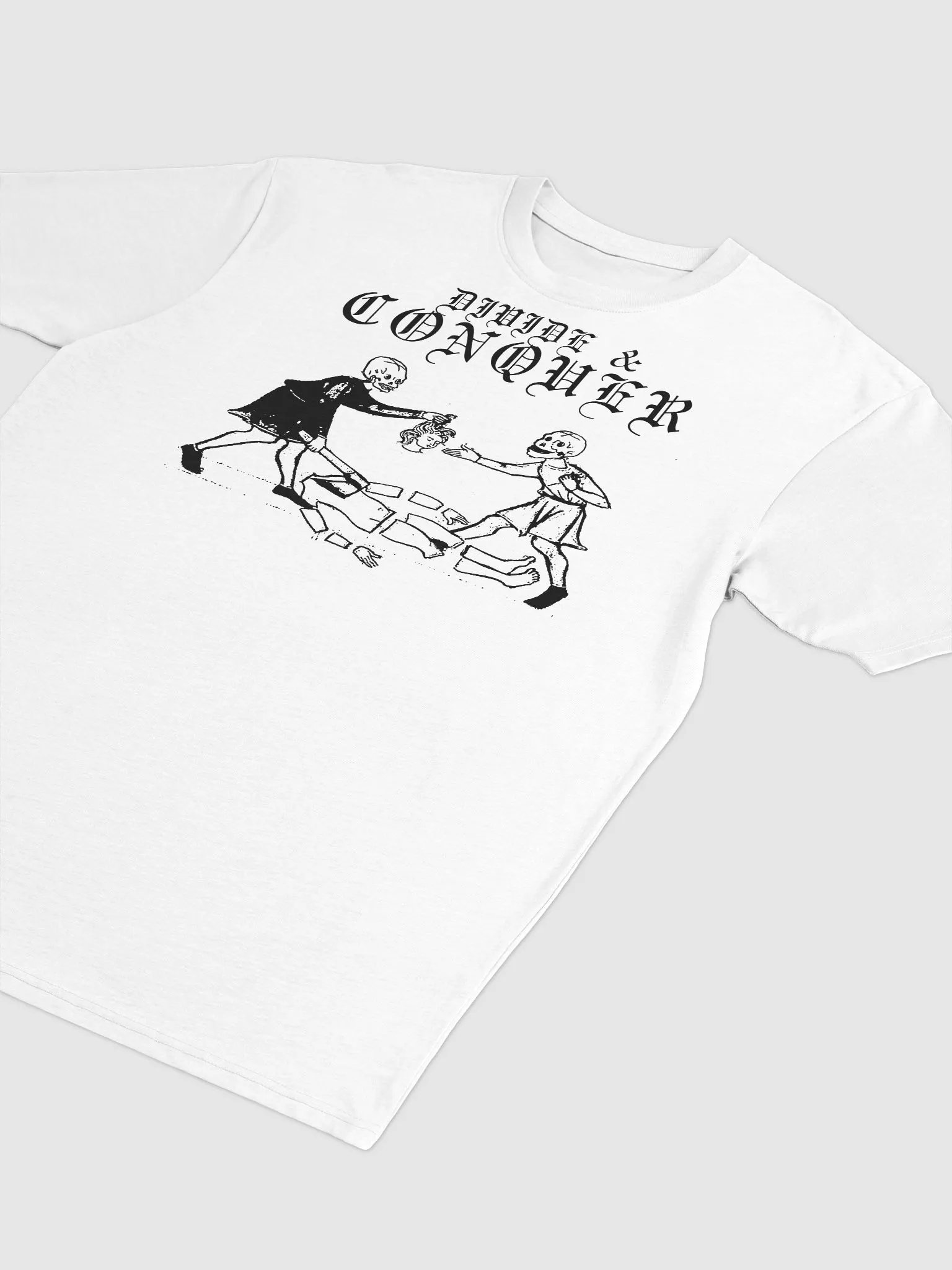 DIVIDE - T-shirt White product image (3)