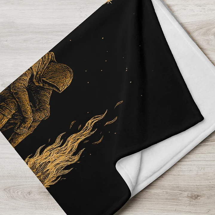 Hard Day Soft Blanket | Chronic Illness Recovery & Gamer Rest Throw product image (2)