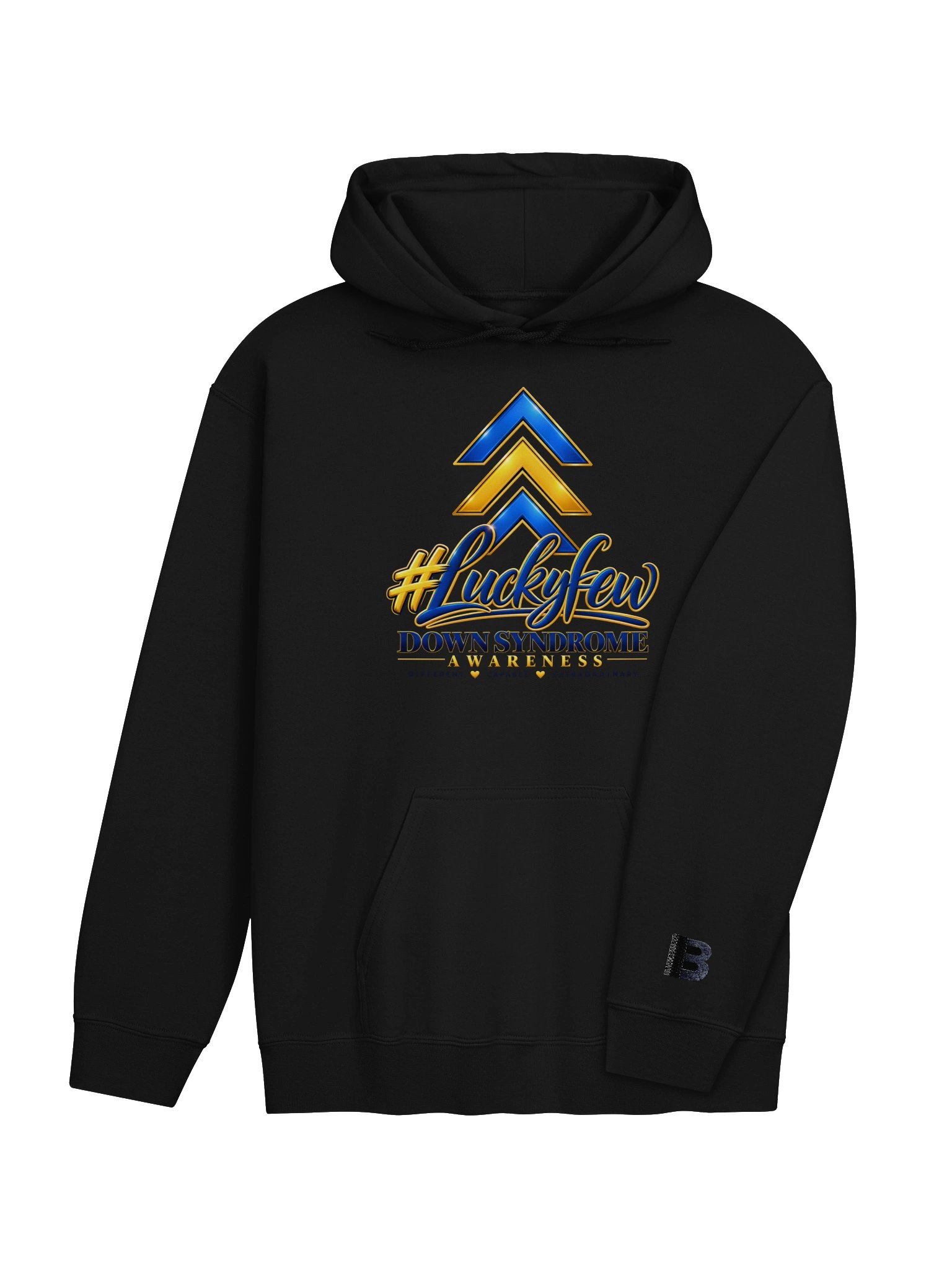 Blacktop Brand "Down Syndrome Awareness" Pullover Hoodie product image (39)