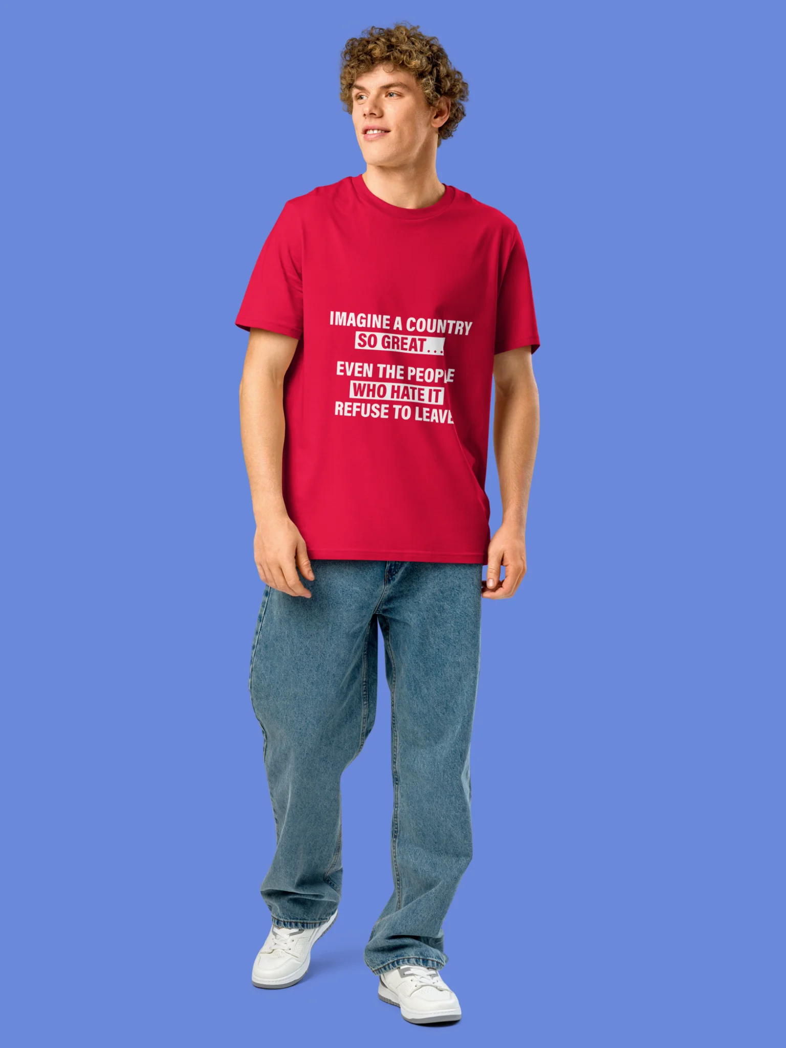 Imagine A Country So Great Shirt product image (1)