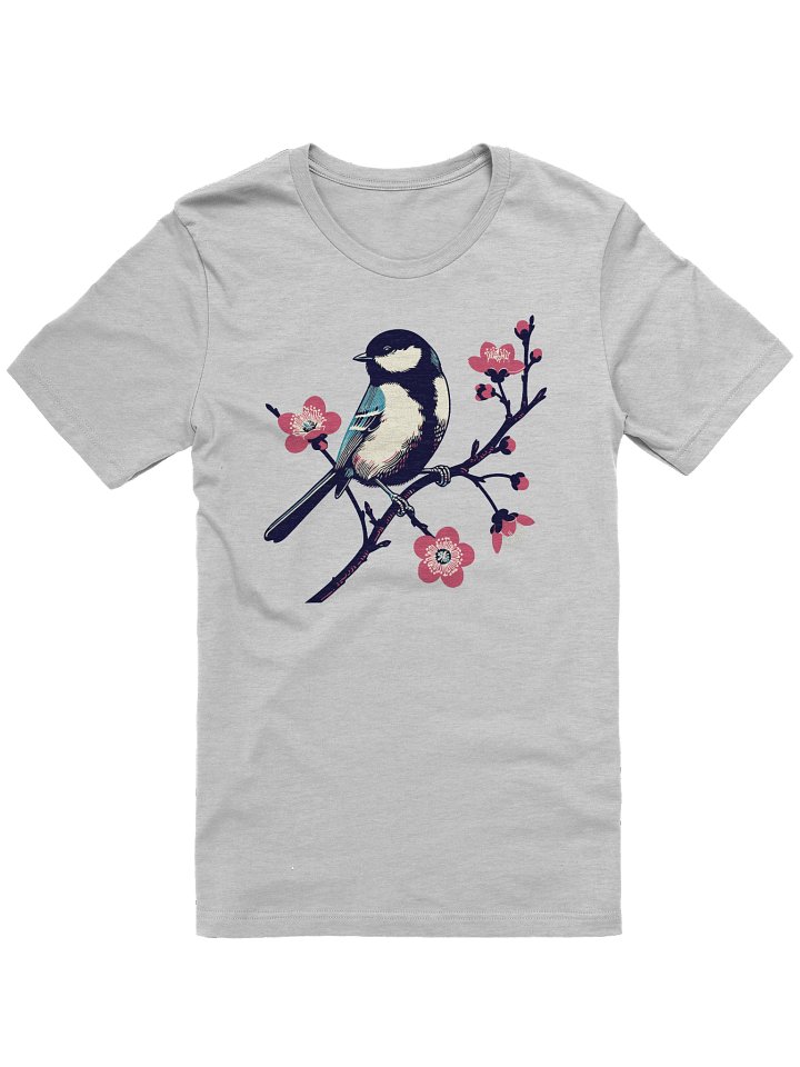 Chickadee with Blossoms T-shirt product image (13)