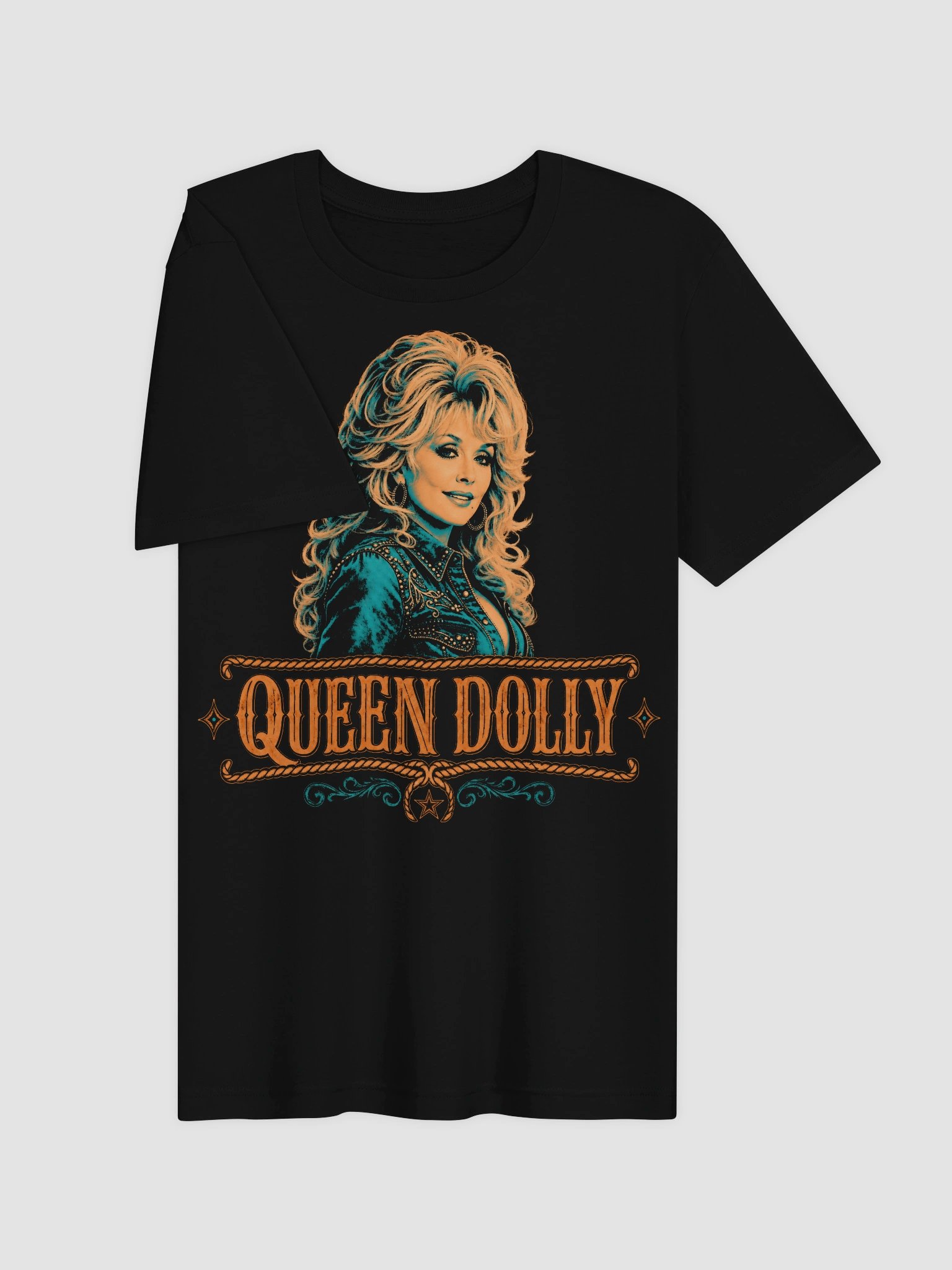 Queen Dolly Parton Portrait Country Music Legend T-Shirt product image (23)